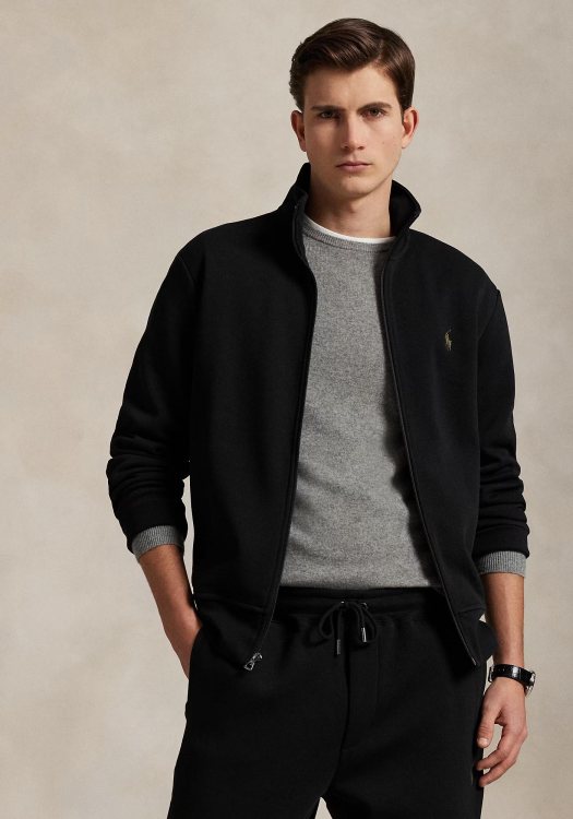 Polo Ralph Lauren Ζακέτα της σειράς Double-Knit - 710981376 001 Black