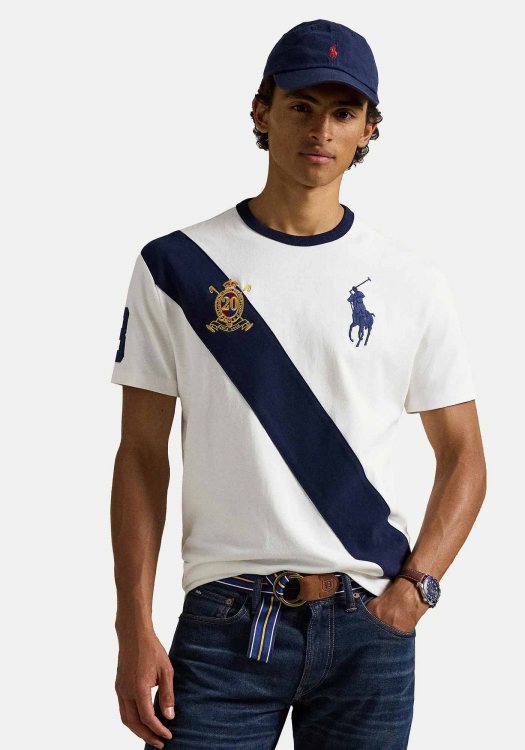 Polo Ralph Lauren Μπλούζα Graphic - 710981767 004 White