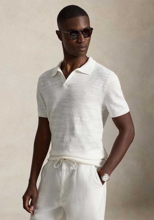 Polo Ralph Lauren Polo Μπλούζα Sweater - 710B13891 006 White