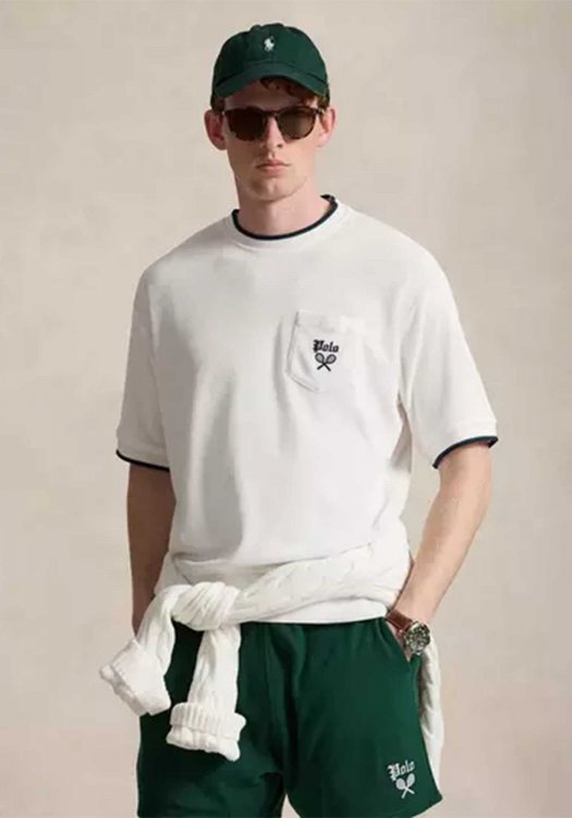 Polo Ralph Lauren Μπλούζα Terry - 710B19232 001 White