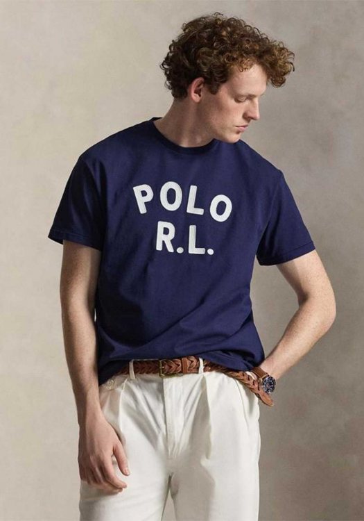 Polo Ralph Lauren Μπλούζα Jersey - 710B20222 001 Blue