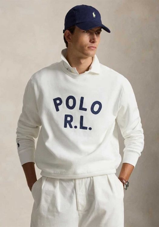 Polo Ralph Lauren Φούτερ Fleece - 710B20223 001 White