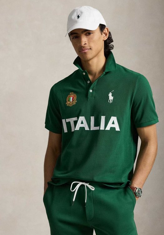 Polo Ralph Lauren Polo Μπλούζα Italy Polo - 710B20853 001 New Forest