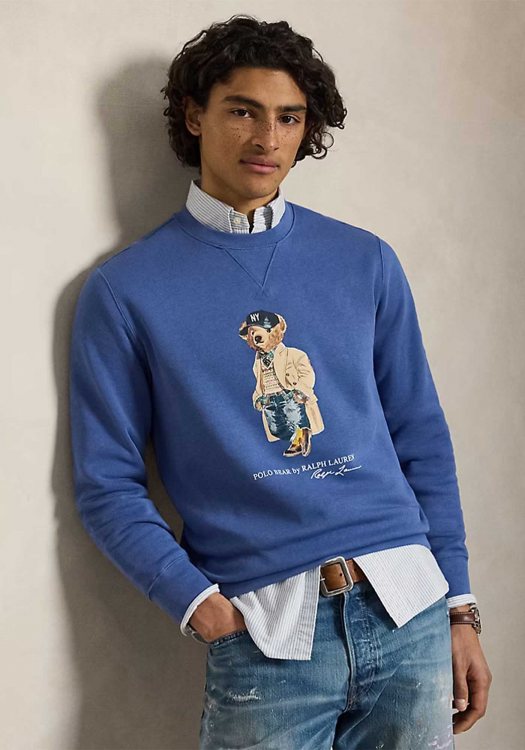 Polo Ralph Lauren Φούτερ  Bear - 710B27073 001 Blue
