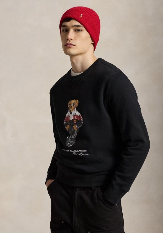 Polo Ralph Lauren Φούτερ Bear - 710B28740 001 Black