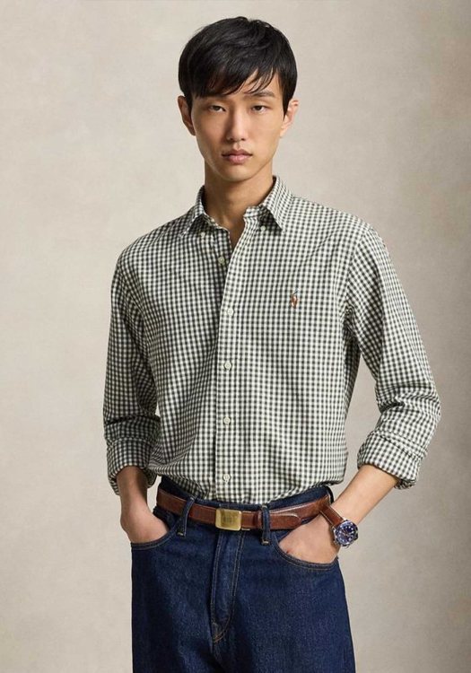 Polo Ralph Lauren Πουκάμισο Check  - 710B30243 003 Green