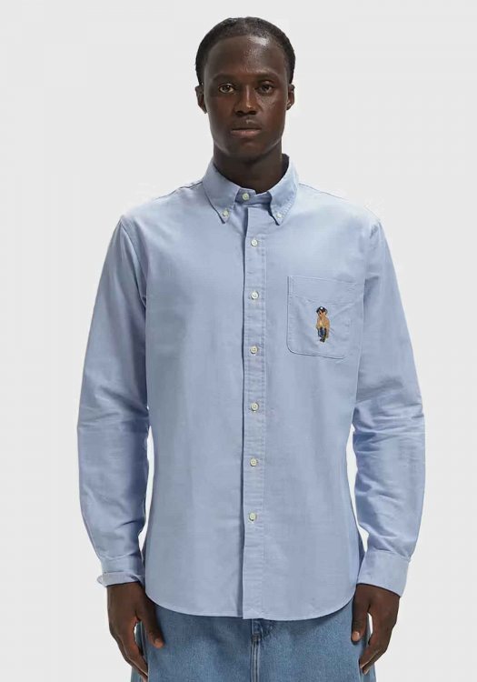 Polo Ralph Lauren Πουκάμισο Oxford - 710B30248 001 Blue