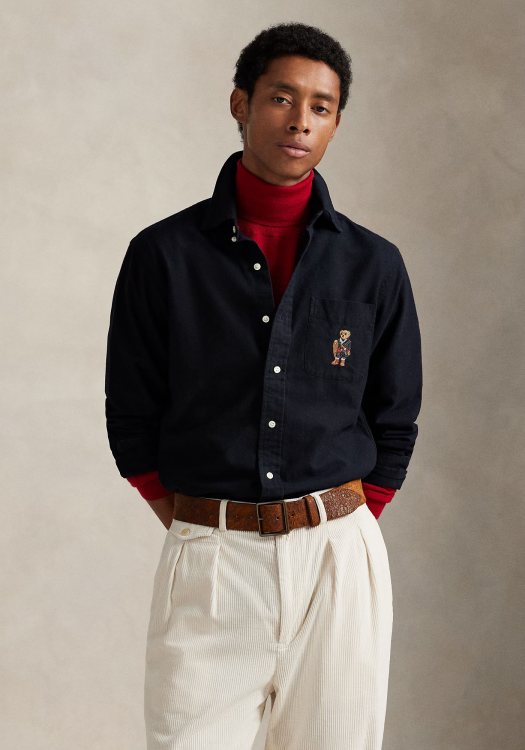 Polo Ralph Lauren Πουκάμισο της σειράς Oxford - 710P00662 003 Black