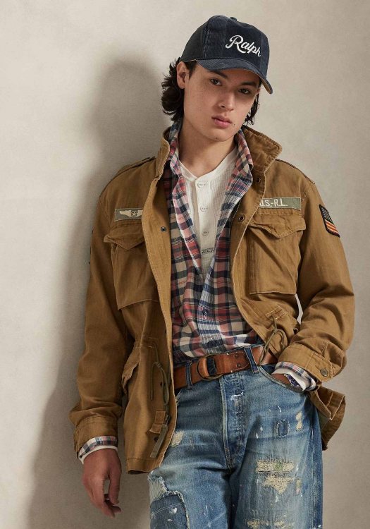 Polo Ralph Lauren Καλοκαιρινό Field jacket  - 710P02024 001 Tan