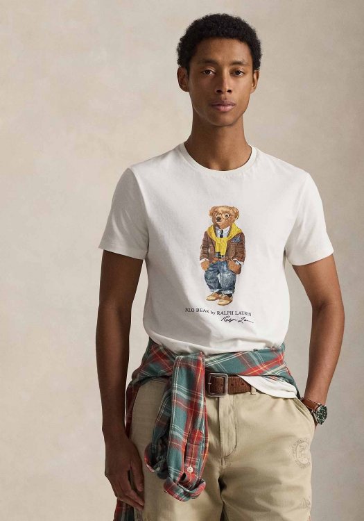 Polo Ralph Lauren Μπλούζα Polo Bear - 710P07346 001 White