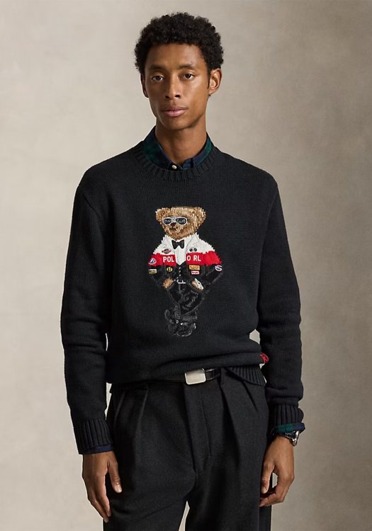 Polo Ralph Lauren Πλεκτό Πουλόβερ Bear - 710B28783 001 Black
