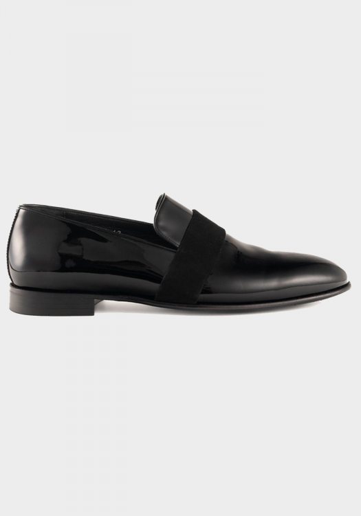 Perlamoda Λούστρινα Μοκασίνια της σειράς Derby - 4900 01 Nero
