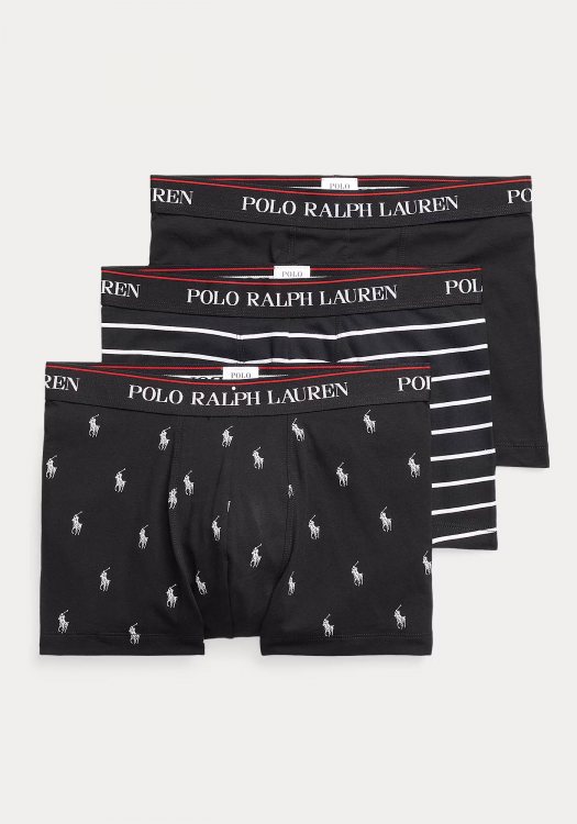 Polo Ralph Lauren Pack 3 Boxers - 714830299 009 Black