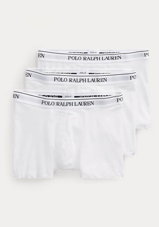 Polo Ralph Lauren Pack 3 Boxers - 714835885 001 White