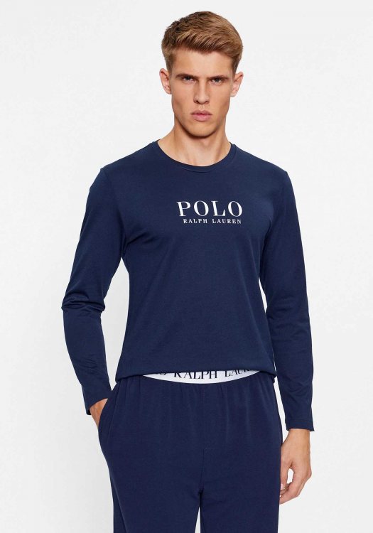 Polo Ralph Lauren Μακρυμάνικη Μπλούζα της σειράς Jersey - 714899614 003 Blue