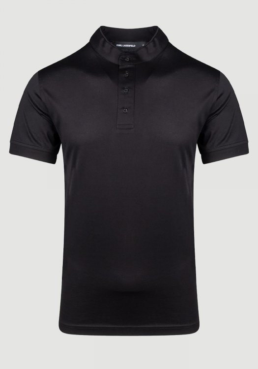 Karl Lagerfeld Polo Μπλούζα της σειράς Polo - 745002 553200 990 Black