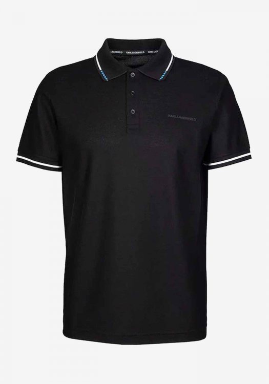 Karl Lagerfeld Polo Μπλούζα της σειράς Polo - 745003 552201 990 Black