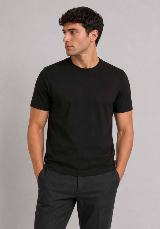 Daniel Hechter Μπλούζα Jersey - 75011 161911 990 Black