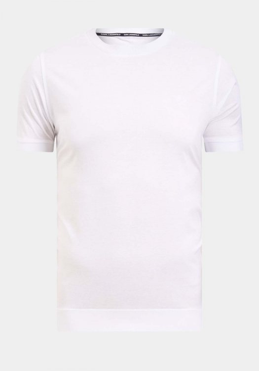 Karl Lagerfeld T Shirt της σειράς Crewneck - 755000 552200 10 White
