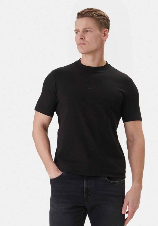 Karl Lagerfeld T Shirt Crewneck - 755047 562235 990 Black