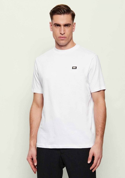 Karl Lagerfeld T Shirt Crewneck- 755052 554235 10 White