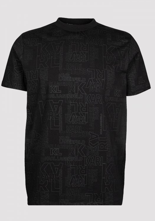 Karl Lagerfeld Μπλούζα της σειράς Pre Crewneck - 755060 541224 990 Black 