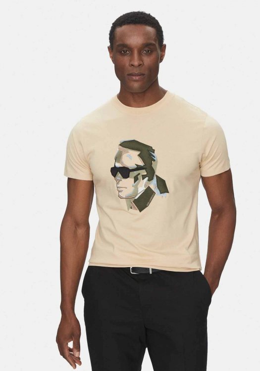 Karl Lagerfeld Μπλούζα της σειράς Crewneck - 755067 552241 410 Sand