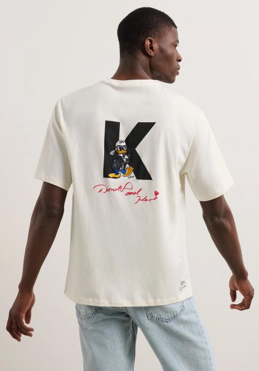 Karl Lagerfeld T Shirt της σειράς Disney - 755098 553270 80 Canoli Cream