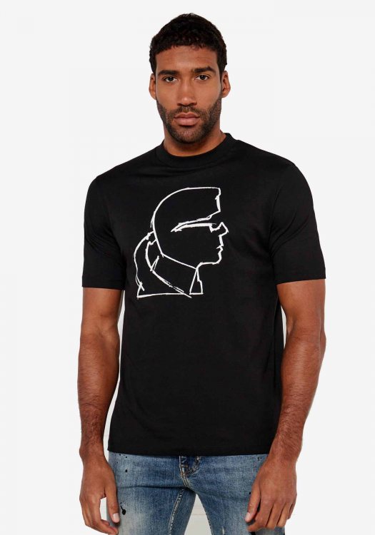 Karl Lagerfeld Μπλούζα της σειράς Crewneck - 755442 544225 990 Black 
