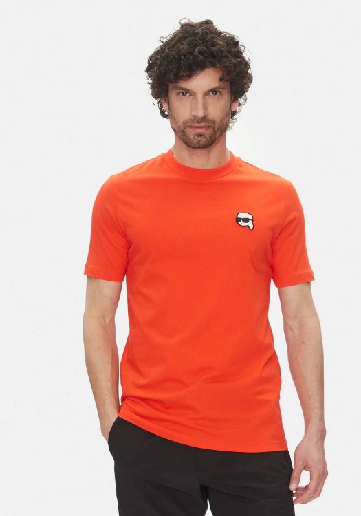 Karl Lagerfeld T Shirt της σειράς Crewneck - 755710 552224 300 Cayenne