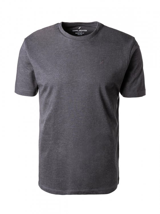 Daniel Hechter Κοντομάνικη T-shirt της σειράς Double Pack- 76001 112916 960 Dark Grey