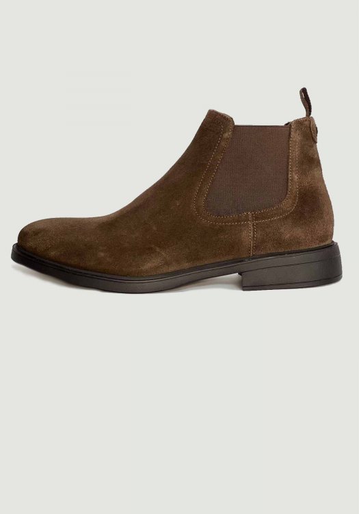 BOSS Shoes Suede Chelsea Boots της σειράς Suede - C7861 Brown