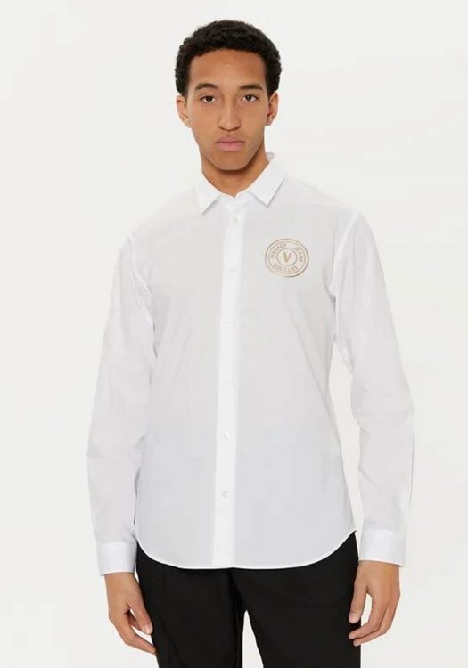 Versace Jeans Couture Πουκάμισο της σειράς Logo - 78GALYS2 78UP201 G03 White