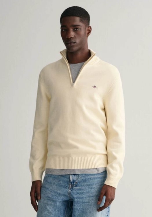 GANT Pullover της σειράς Half Zip - 8030170 130 Cream