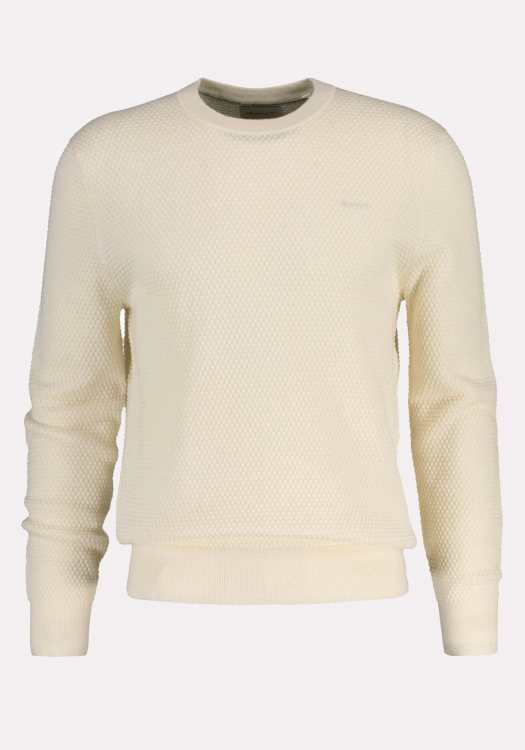 GANT Sweater της σειράς Crew Neck - 8050262 130 Cream