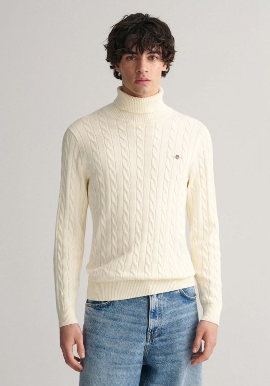 GANT Sweater της σειράς Cable - 8050607 130 Cream