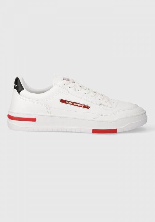 Polo Ralph Lauren Δερμάτινα Sneakers της σειράς PS 300 - 809931902 001 White