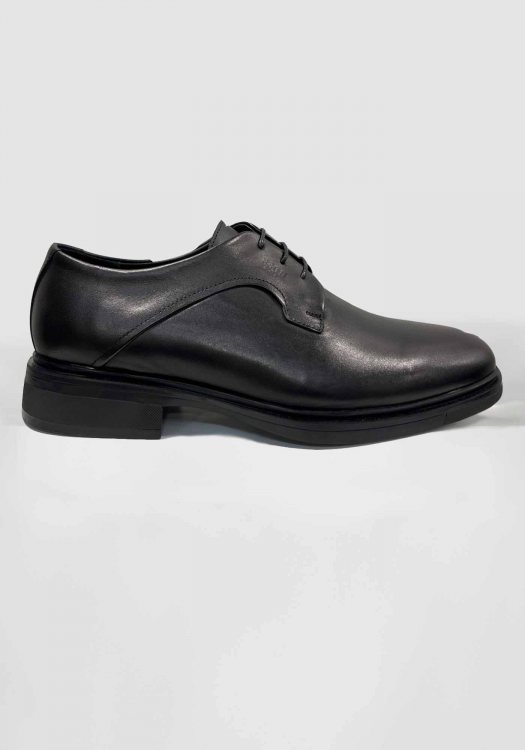 BOSS Shoes Δερμάτινα Παπούτσια της σειράς Akdor - C7786 Black Diamond