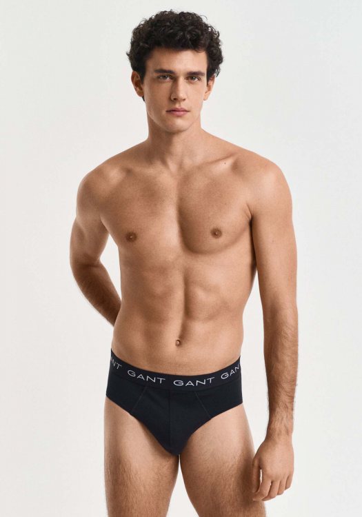 GANT Pack 3 Boxers της σειράς Briefs - 900023001 005 Black