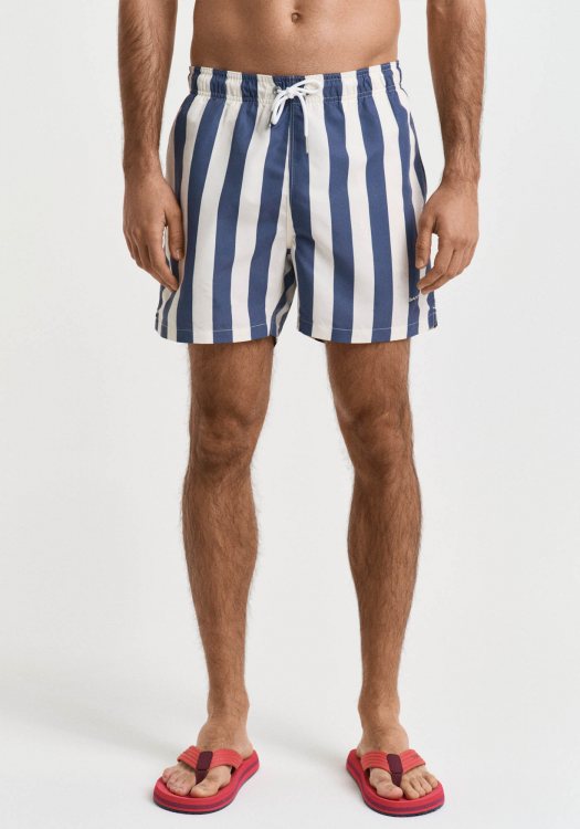 GANT Μαγιό της σειράς Block Stripe - 922516006 401 Dusty Navy