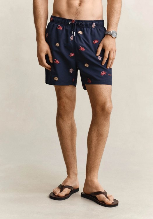GANT Μαγιό Print - 922616006 410 Navy