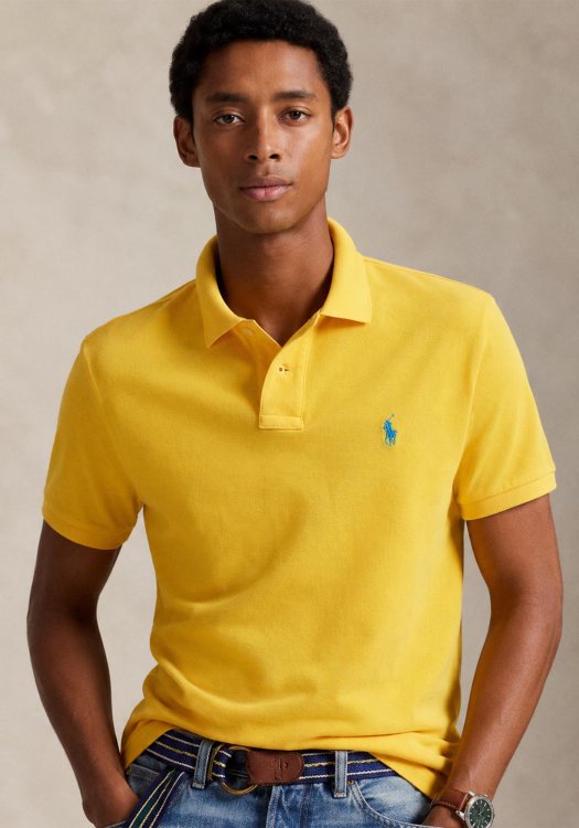 Polo Ralph Lauren Polo Μπλούζα Iconic - 710782592 021 Yellow