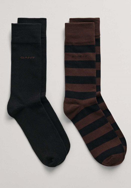 GANT 2P Κάλτσες της σειράς Ankle Socks - 9960261 274 Rich Brown