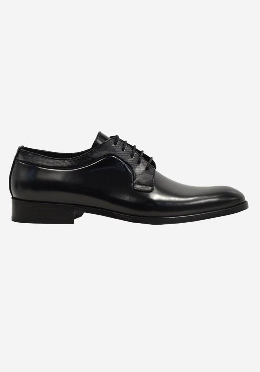 BOSS Shoes Δερμάτινα Scarpe της σειράς Point - 7521 Point Black