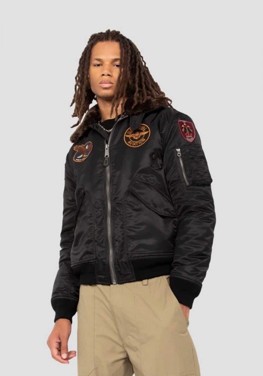 Schott N.Y.C. Flight Jacket Airston - AIRSTON Black