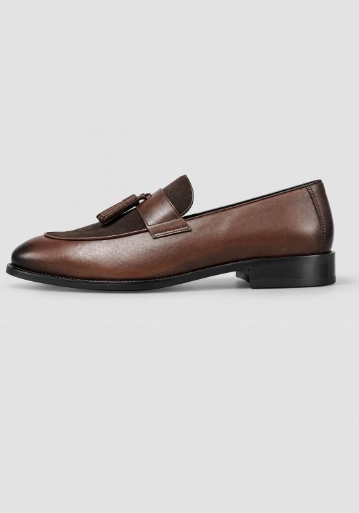 Alessandro Rossi Παπούτσια Tassel Loafers - AR51610 Antique Brown