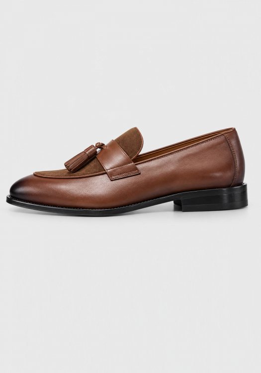 Alessandro Rossi Παπούτσια Tassel Loafers - AR51610 Tan Suede