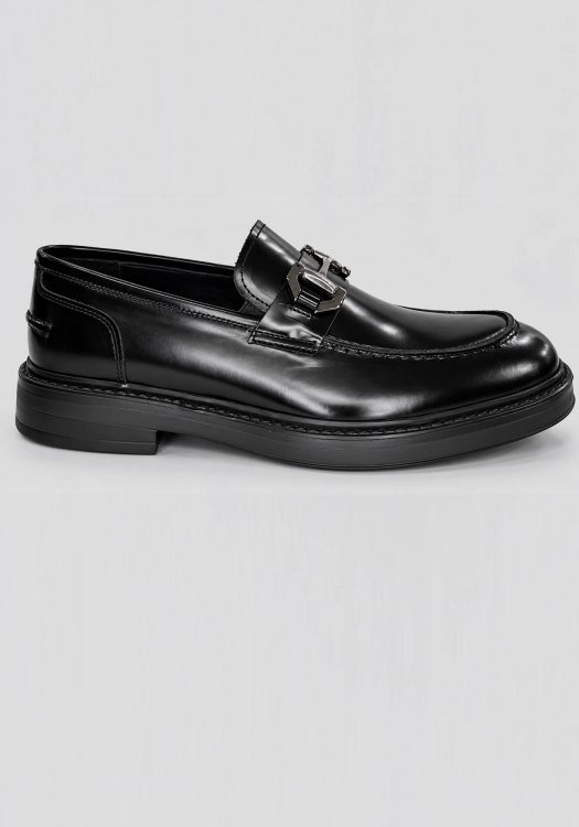 Alessandro Rossi Δερμάτινα Loafer Acma - AR54407 Black
