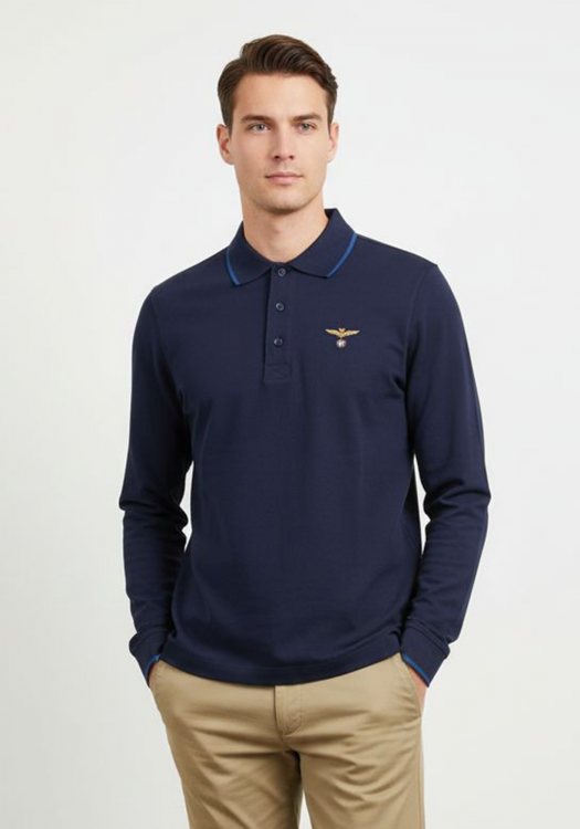 Aeronautica Militare Polo της σειράς Basic - PO1271 08184 Blue