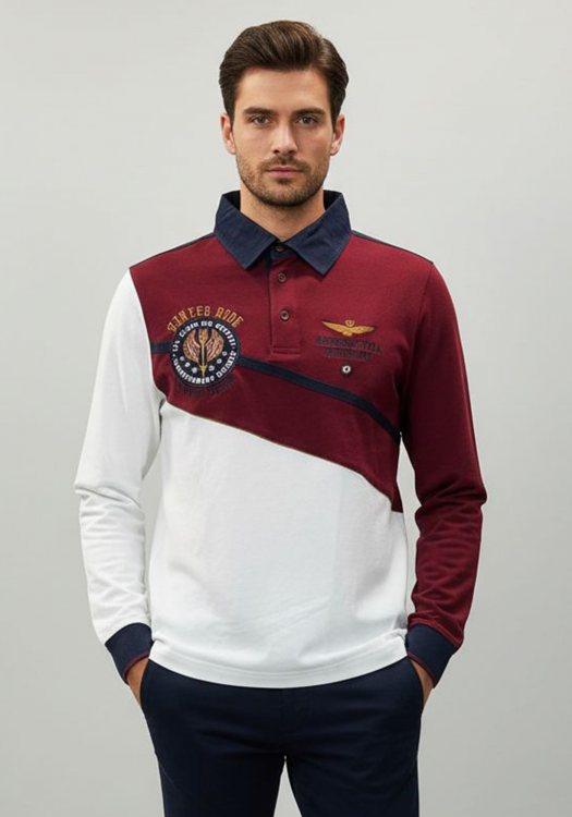 Aeronautica Militare Polo της σειράς Frecce Tricolori - PO1177 90333 Roso